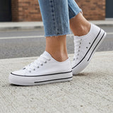 TENIS CASUALES TORRENTE MUJER BK0826-1 TEXTIL BLANCO