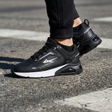 TENIS PONTIAC AXL HOMBRE 455 SIMIPIEL NEGRO