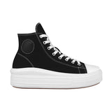 TENIS CASUALES DAMA MADISON 708402-01 TEXTIL NEGRO