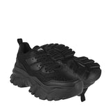 TENIS CASUALES DAMA MADISON 689102-01 SIMIPIEL NEGRO
