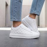 TENIS CASUALES BERLIN MUJER 900501-2 SIMIPIEL BLANCO