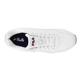 TENIS CABALLERO FILA 1RM02107125 SIMIPIEL BLANCO