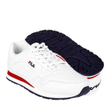 TENIS FILA HOMBRE 1RM01881125 SIMIPIEL BLANCO