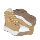 TENIS CASUALES DAMA CAPA DE OZONO 626101 TEXTIL BEIGE