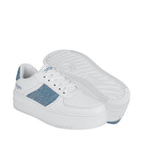 TENIS CASUALES DAMA CAPA DE OZONO 610901 SIMIPIEL BLANCO