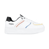 TENIS CASUALES CAPA DE OZONO MUJER 610901 SIMIPIEL BLANCO
