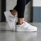 TENIS CASUALES CAPA DE OZONO MUJER 610901 SIMIPIEL BLANCO