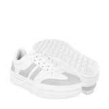 TENIS CASUALES CAPA DE OZONO MUJER 670902 SIMIPIEL BLANCO