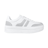 TENIS CASUALES CAPA DE OZONO MUJER 670902 SIMIPIEL BLANCO