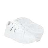 TENIS CASUALES CAPA DE OZONO MUJER 672204 SIMIPIEL BLANCO