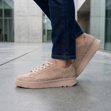 Tenis Capa de Ozono para hombre, color simipiel beige, corrida 26-29