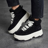 TENIS DE INVIERNO CAPA DE OZONO MUJER 619401 SUEDE NEGRO