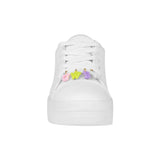 TENIS CASUALES NIÑA STYLO 9353 SIMIPIEL BLANCO