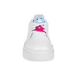 TENIS CASUALES NIÑA STYLO 9330 SIMIPIEL BLANCO