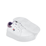 TENIS NIÑA STYLO 9120 SIMIPIEL BLANCO 18-21