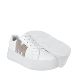 TENIS CASUALES DAMA STYLO 9335 SIMIPIEL BLANCO