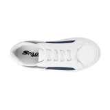 TENIS CASUALES DAMA STYLO 9132 SIMIPIEL BLANCO