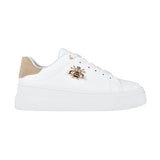 TENIS CASUALES DAMA STYLO 9125 SIMIPIEL BLANCO