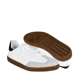 TENIS CASUALES DAMA STYLO 9464 SIMIPIEL BLANCO