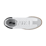 TENIS CASUALES DAMA STYLO 9464 SIMIPIEL BLANCO