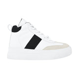 TENIS CASUALES DAMA STYLO 9333 SIMIPIEL BLANCO