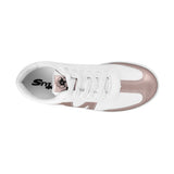 TENIS CASUALES DAMA STYLO 9105 SIMIPIEL BLANCO