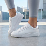 TENIS CASUALES STYLO MUJER 9734 SIMIPIEL BLANCO