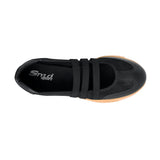 TENIS CASUALES STYLO MUJER 9747 SIMIPIEL NEGRO
