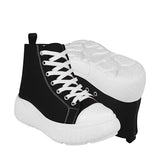 TENIS CASUALES DAMA STYLO 585 TEXTIL NEGRO
