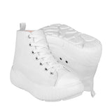 TENIS CASUALES DAMA STYLO 585 TEXTIL BLANCO