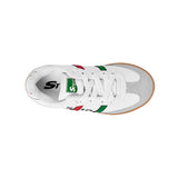 TENIS CASUALES STYLO NIÑO 110 SIMIPIEL BLANCO 15-17