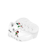 TENIS CASUALES STYLO NIÑO 102 SIMIPIEL BLANCO 15-17