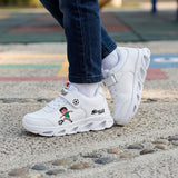 TENIS STYLO NIÑO 102 SIMIPIEL BLANCO 18-21