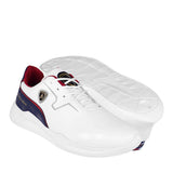 TENIS CASUALES CABALLERO LAMBORGHINI SIMIPIEL BLANCO