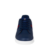 TENIS CABALLERO POLO 9424-C SIMIPIEL AZUL