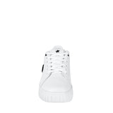 TENIS CASUALES DAMA POLO F100-D SIMIPIEL BLANCO