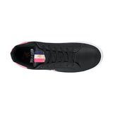 TENIS CASUALES DAMA POLO CL105-D SIMIPIEL NEGRO