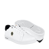 TENIS CASUALES DAMA POLO 9487-D SIMIPIEL BLANCO