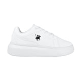 TENIS DAMA POLO L111-9 SIMIPIEL BLANCO
