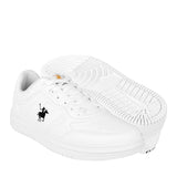 TENIS POLO CABALLERO POLG01BCO SIMIPIEL BLANCO