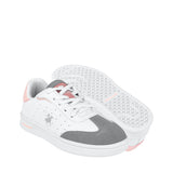 TENIS CASUALES POLO NIÑA NIN005 SIMIPIEL BLANCO 18-22