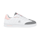 TENIS CASUALES POLO NIÑA NIN005 SIMIPIEL BLANCO 18-22