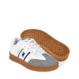 TENIS CASUALES POLO NIÑO NIN013 SIMIPIEL BLANCO 18-22