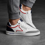 TENIS POLO HOMBRE HOM007 SIMIPIEL BLANCO