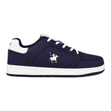 TENIS CASUALES POLO HOMBRE HOM025M SIMIPIEL AZUL