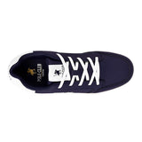 TENIS CASUALES POLO HOMBRE HOM025M SIMIPIEL AZUL