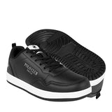 TENIS POLO HOMBRE HOM026N SIMIPIEL NEGRO