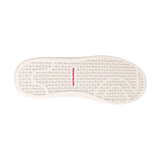 TENIS POLO MUJER PEO01RB SIMIPIEL BLANCO/ROSA