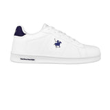 TENIS CASUALES POLO MUJER  POP01BM SIMIPIEL BLANCO
