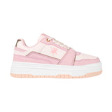 TENIS POLO MUJER IRI01R SIMIPIEL ROSA/BEIGE